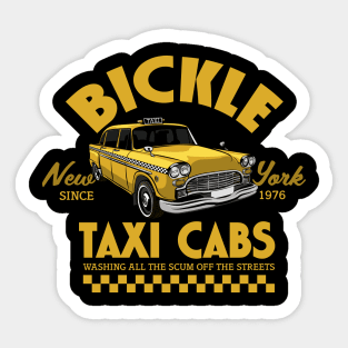 Bickle Taxi Cabs - New York Sticker